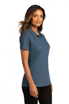 Female Polo shirt Regatta Blue including Whitson's embroidered Logo